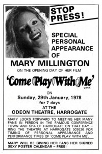 Mary Millington Odeon cinema